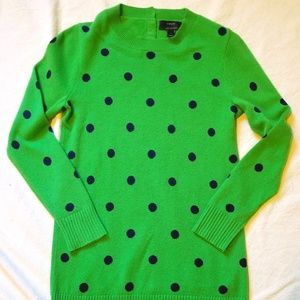 Collection Cashmere Polka Dot Sweater